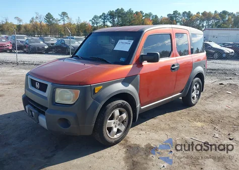 2003 Honda Element Ex from USA, damaged, VIN 5J6YH18503L008517